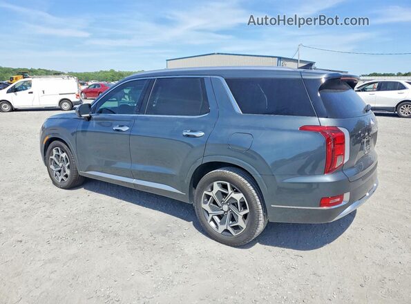 KM8R74HE8MU274910 2021 HYUNDAI PALISADE Серый Задняя левая четверть