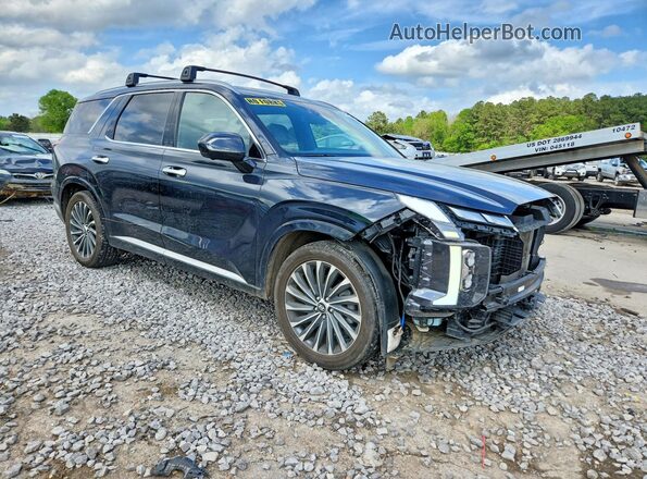 KM8R7DGE6PU535831 2023 HYUNDAI PALISADE Синий Передняя правая четверть