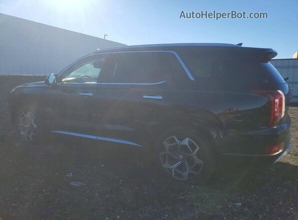 KM8R7DHE6MU295075 2021 HYUNDAI PALISADE Черный Задняя левая четверть
