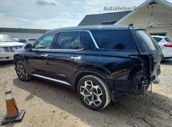KM8R7DHEXMU327557 2021 HYUNDAI PALISADE Черный Задняя левая четверть