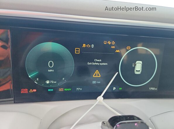 KM8RH5SA4TU060018 2026 HYUNDAI PALISADE White Widok zestawu wskaźników