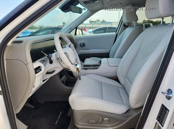 KM8RH5SA4TU060018 2026 HYUNDAI PALISADE White Widok wnętrza z przodu