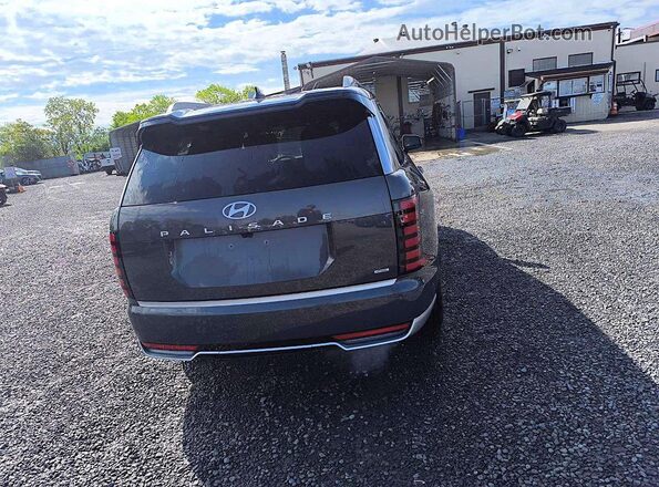 KM8RMES23TU020372 2026 HYUNDAI PALISADE Gray უკანა ხედი