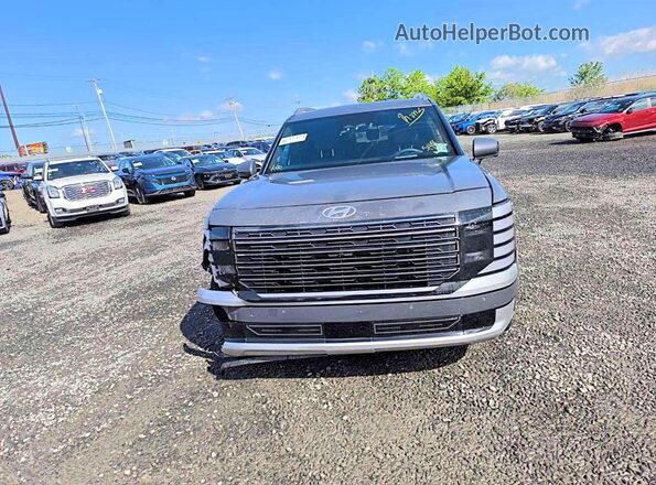 KM8RMES23TU020372 2026 HYUNDAI PALISADE Gray წინა ხედი
