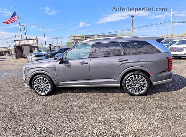 KM8RMES23TU020372 2026 HYUNDAI PALISADE Gray სალონის 360-გრადუსიანი ხედი