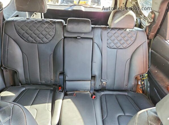 KM8S3DA13MU008375 2021 HYUNDAI SANTA Black Rear seats view