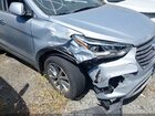 2017 Hyundai Santa Fe Se Silver vin: KM8SM4HF0HU240680