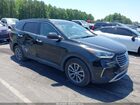 2017 Hyundai Santa Fe Se Black vin: KM8SM4HF2HU169756