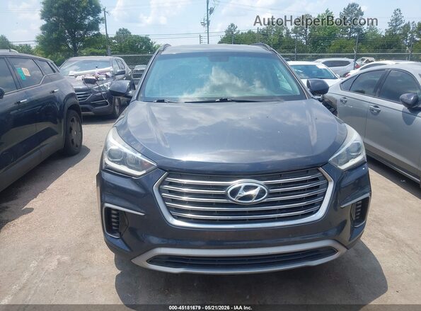 KM8SM4HF2HU223766 2017 HYUNDAI SANTA FE Серый Вид щитка приборов