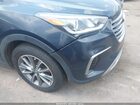 2017 Hyundai Santa Fe Se Серый vin: KM8SM4HF2HU223766