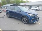 2017 Hyundai Santa Fe Se Синий vin: KM8SMDHF2HU215411