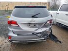 2018 Hyundai Santa Fe Se Серебряный vin: KM8SMDHF3JU273159