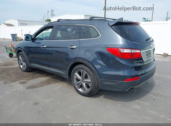 KM8SN4HF3GU135482 2016 HYUNDAI SANTA FE Gray Trasero izquierdo