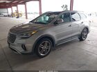 2017 Hyundai Santa Fe Limited Ultimate Серебряный vin: KM8SR4HF2HU175140