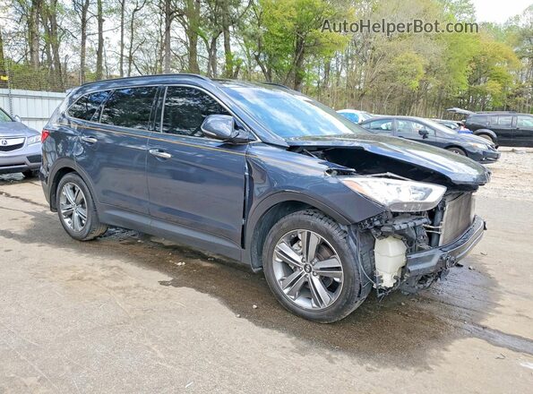 KM8SR4HF4GU134975 2016 HYUNDAI SANTA Charcoal Przód prawy