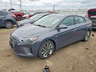 2017 Hyundai Ioniq Limited Gray vin: KMHC05LC1HU020449