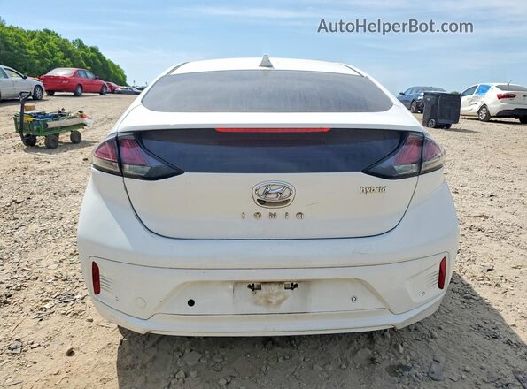 KMHC05LC1MU248932 2021 HYUNDAI IONIQ Белый Вид сзади