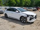 2021 Hyundai Ioniq Hybrid Limited Белый vin: KMHC05LC1MU248932