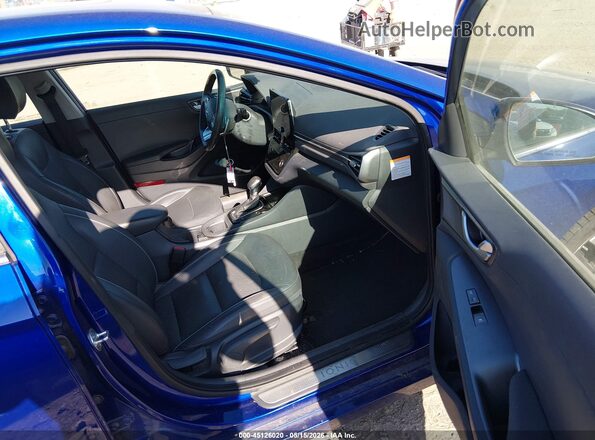 KMHC05LC2NU281164 2022 HYUNDAI IONIQ HYBRID Blue Սալոնի դիմացի տեսք