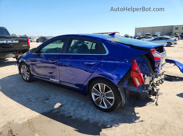 KMHC05LC3KU124884 2019 HYUNDAI IONIQ Blue Tył lewy