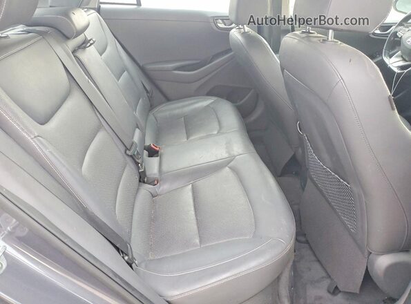KMHC05LC4HU018839 2017 HYUNDAI IONIQ Серый Вид задних сидений