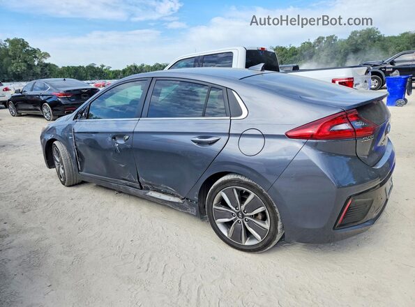 KMHC05LC4KU118690 2019 HYUNDAI IONIQ Серый Задняя левая четверть