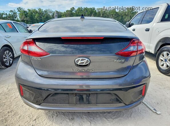 KMHC05LC4KU118690 2019 HYUNDAI IONIQ Серый Вид сзади