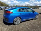 2017 Hyundai Ioniq Limited Синий vin: KMHC05LC6HU030667