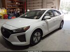2018 Hyundai Ioniq Hybrid Blue Белый vin: KMHC65LC0JU076290