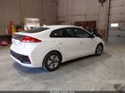 2018 Hyundai Ioniq Hybrid Blue Белый vin: KMHC65LC0JU076290