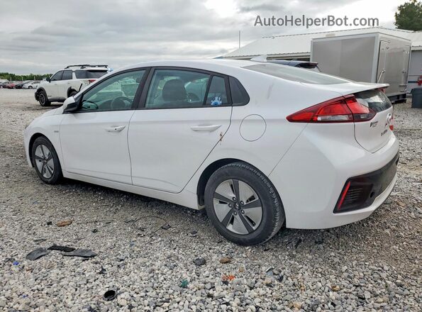 KMHC65LC0JU076337 2018 HYUNDAI IONIQ White Հետևի ձախ