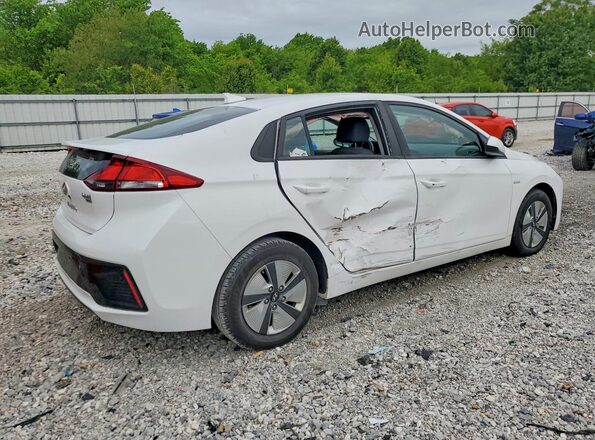 KMHC65LC0JU076337 2018 HYUNDAI IONIQ White Հետևի աջ