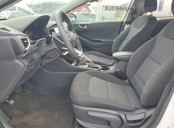 KMHC65LC0JU076337 2018 HYUNDAI IONIQ White Սալոնի դիմացի տեսք