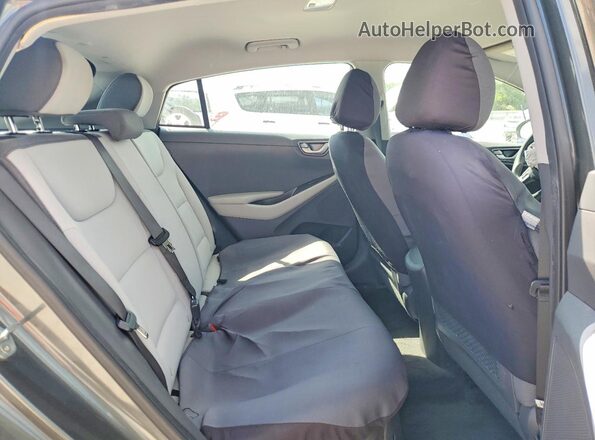KMHC65LC0MU254848 2021 HYUNDAI IONIQ Серый Вид задних сидений