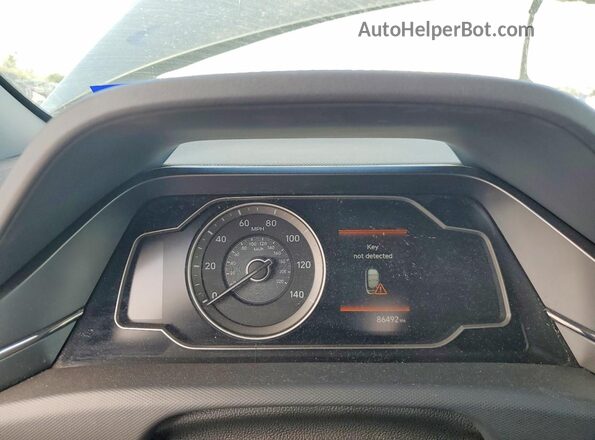 KMHC65LC0MU254848 2021 HYUNDAI IONIQ Серый Вид щитка приборов