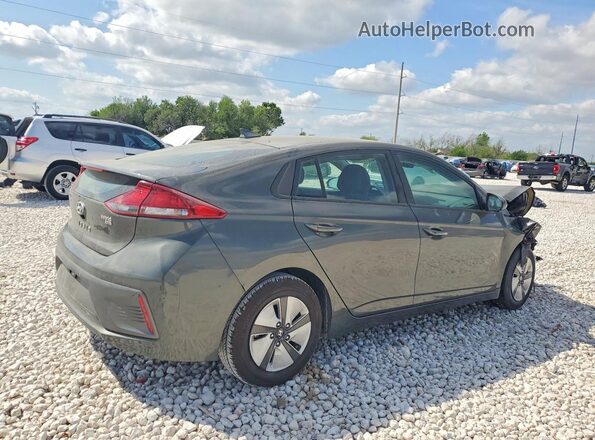 KMHC65LC0MU254848 2021 HYUNDAI IONIQ Серый Задняя правая четверть