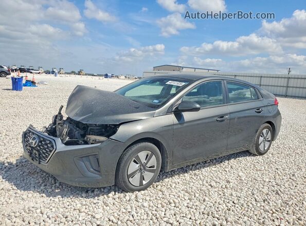 KMHC65LC0MU254848 2021 HYUNDAI IONIQ Серый Передняя левая четверть