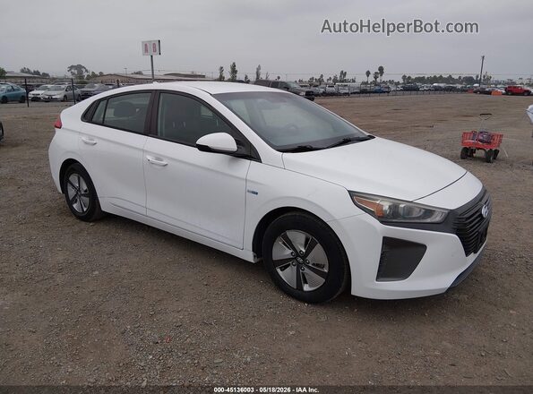 KMHC65LC1KU107953 2019 HYUNDAI IONIQ HYBRID White Առջևի աջ