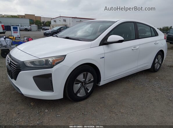 KMHC65LC1KU107953 2019 HYUNDAI IONIQ HYBRID White Դիմացի տեսք