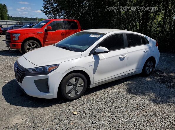 KMHC65LC1KU129046 2019 HYUNDAI IONIQ White Передня ліва чверть