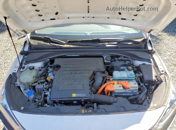 KMHC65LC1KU129046 2019 HYUNDAI IONIQ White Вид задньої частини салону