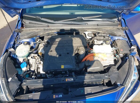 KMHC65LC1LU228807 2020 HYUNDAI IONIQ HYBRID Blue Հետևի տեսք