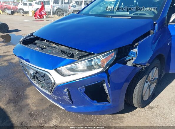 KMHC65LC1LU228807 2020 HYUNDAI IONIQ HYBRID Blue Դիմացի տեսք