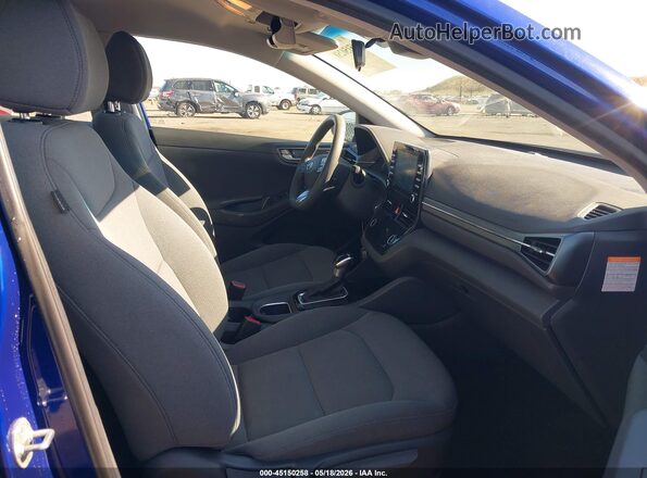KMHC65LC1LU228807 2020 HYUNDAI IONIQ HYBRID Blue Սալոնի դիմացի տեսք