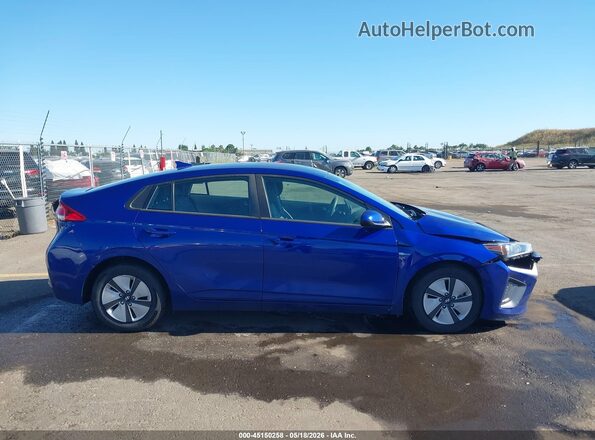 KMHC65LC1LU228807 2020 HYUNDAI IONIQ HYBRID Blue Սալոնի հետևի տեսք