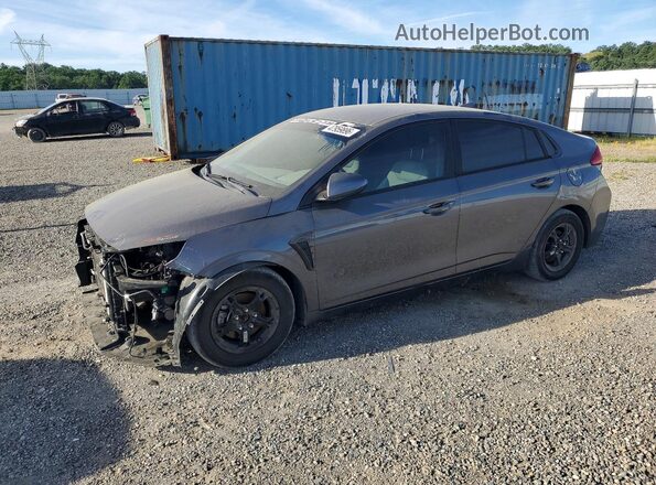 KMHC65LC2HU024573 2017 HYUNDAI IONIQ Угольный Передняя левая четверть