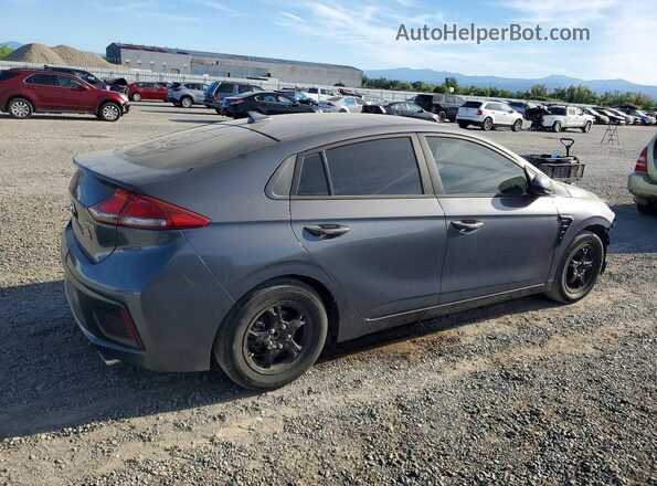 KMHC65LC2HU024573 2017 HYUNDAI IONIQ Угольный Задняя правая четверть