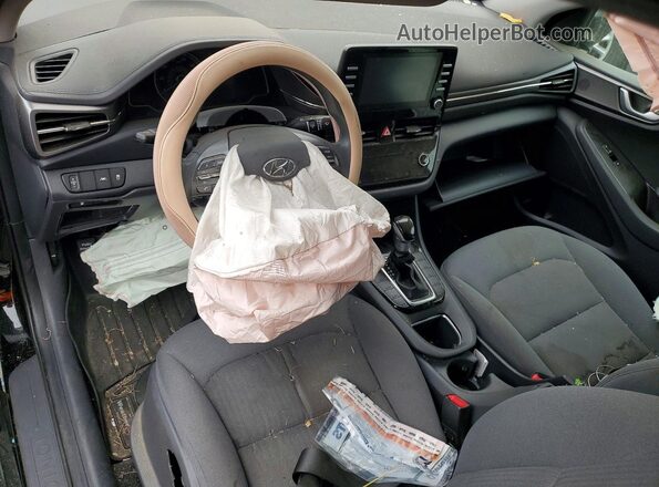 KMHC65LC2LU225933 2020 HYUNDAI IONIQ Черный Вид панели приборов