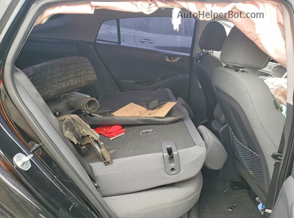 KMHC65LC2LU225933 2020 HYUNDAI IONIQ Черный Вид задних сидений
