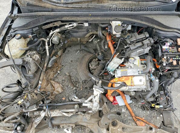 KMHC65LC2LU225933 2020 HYUNDAI IONIQ Черный Вид задней части салона